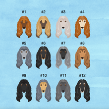 Load image into Gallery viewer, Afghan Hound ID Pet Tag

