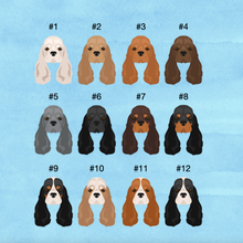 Load image into Gallery viewer, American Cocker Spaniel ID Pet Tag
