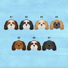 Load image into Gallery viewer, Shih Tzu (puppy clip) ID Pet Tag
