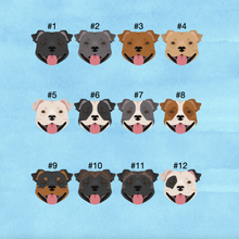 Load image into Gallery viewer, Staffordshire Bull Terrier ID Pet Tag
