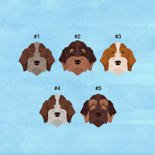 Load image into Gallery viewer, Wirehaired Pointing Griffon ID Pet Tag
