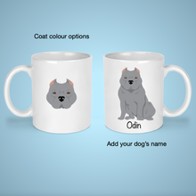 Load image into Gallery viewer, American Bully 11 oz mug personalized
