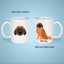 Load image into Gallery viewer, Leonberger 11 oz mug personalized
