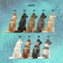 Load image into Gallery viewer, Akita Northern Lights Ornament
