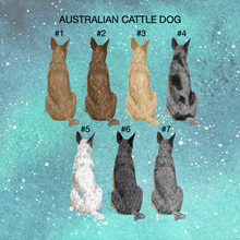 Load image into Gallery viewer, Australian Cattle Dog Northern Lights Ornament
