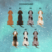 Load image into Gallery viewer, American English Coonhound Northern Lights Ornament
