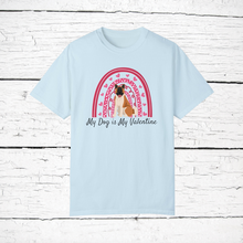 Load image into Gallery viewer, Akita &#39;My Dog is My Valentine&#39; 100% cotton t-shirt customized
