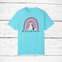 Load image into Gallery viewer, Alaskan Malamute &#39;My Dog is My Valentine&#39; 100% cotton t-shirt customized
