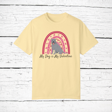 Load image into Gallery viewer, American Pit Bull &#39;My Dog is My Valentine&#39; 100% cotton t-shirt customized
