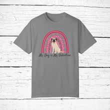 Load image into Gallery viewer, Anatolian Shepherd &#39;My Dog is My Valentine&#39; 100% cotton t-shirt customized
