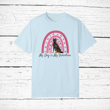 Load image into Gallery viewer, Beauceron &#39;My Dog is My Valentine&#39; 100% cotton t-shirt customized
