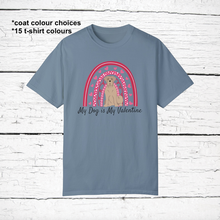 Load image into Gallery viewer, Cane Corso &#39;My Dog is My Valentine&#39; 100% cotton t-shirt customized
