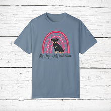 Load image into Gallery viewer, Chiweenie (Chihuahua/Dachshund mix) &#39;My Dog is My Valentine&#39; 100% cotton t-shirt customized
