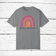 Load image into Gallery viewer, Finnish Spitz &#39;My Dog is My Valentine&#39; 100% cotton t-shirt customized
