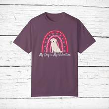 Load image into Gallery viewer, Kuvasz &#39;My Dog is My Valentine&#39; 100% cotton t-shirt customized
