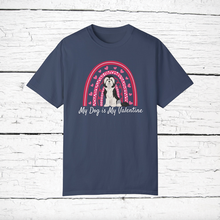Load image into Gallery viewer, Lowchen &#39;My Dog is My Valentine&#39; 100% cotton t-shirt customized
