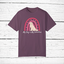 Load image into Gallery viewer, Maremma Sheepdog &#39;My Dog is My Valentine&#39; 100% cotton t-shirt customized
