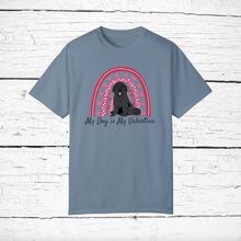 Load image into Gallery viewer, Newfoundland &#39;My Dog is My Valentine&#39; 100% cotton t-shirt customized
