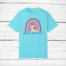 Load image into Gallery viewer, Nordic Spitz &#39;My Dog is My Valentine&#39; 100% cotton t-shirt customized
