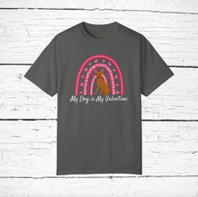 Load image into Gallery viewer, Miniature Pinscher &#39;My Dog is My Valentine&#39; 100% cotton t-shirt customized
