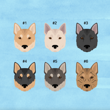 Load image into Gallery viewer, Korean Jindo ID Pet Tag
