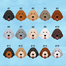 Load image into Gallery viewer, Standard Poodle ID Pet Tag

