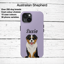 Load image into Gallery viewer, Australian Shepherd Tough Phone Case
