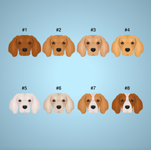 Load image into Gallery viewer, Golden Cavalier (Golden Retreiver/Cavalier mix) ID Pet Tag
