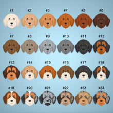 Load image into Gallery viewer, Labradoodle (Labrador/Poodle mix) ID Pet Tag
