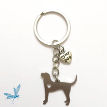 Load image into Gallery viewer, Bloodhound keychain

