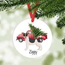 Load image into Gallery viewer, Jack Russell Terrier (smoothcoat) ornament personalized
