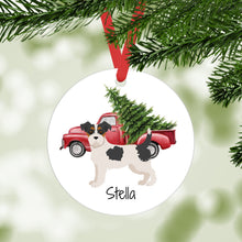 Load image into Gallery viewer, Jack Russell Terrier (wirecoat) ornament personalized
