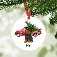 Load image into Gallery viewer, Brussels Griffon ornament personalized
