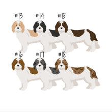 Load image into Gallery viewer, Bernedoodle ornament personalized
