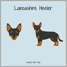 Load image into Gallery viewer, Lancashire Heeler Vinyl Sticker Set
