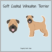 Load image into Gallery viewer, Soft Coated Wheaten Terrier Vinyl Sticker Set
