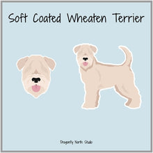 Load image into Gallery viewer, Soft Coated Wheaten Terrier Vinyl Sticker Set
