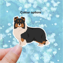 Load image into Gallery viewer, Shetland Sheepdog Vinyl Sticker Set
