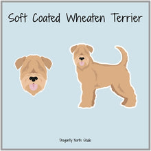 Load image into Gallery viewer, Soft Coated Wheaten Terrier Vinyl Sticker Set
