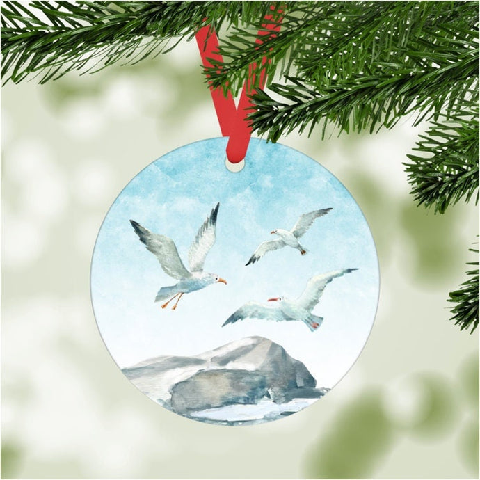 Seagulls Ornament