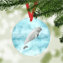 Load image into Gallery viewer, Beluga Ornament
