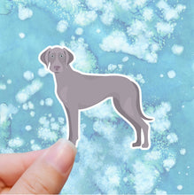 Load image into Gallery viewer, Weimaraner Vinyl Sticker Set
