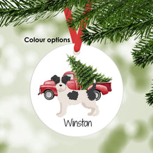 Load image into Gallery viewer, Jack Russell Terrier (wirecoat) ornament personalized
