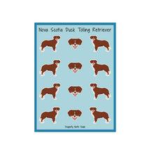 Load image into Gallery viewer, Nova Scotia Duck Tolling Retriever Vinyl Sticker Sheet
