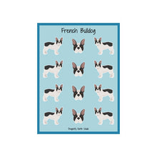 Load image into Gallery viewer, French Bulldog Vinyl Sticker Sheet
