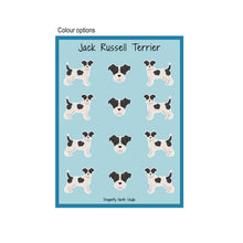 Load image into Gallery viewer, Jack Russell Terrier (roughcoat) Vinyl Sticker Sheet
