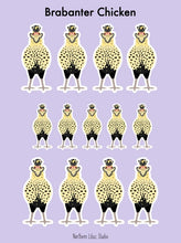 Load image into Gallery viewer, Bradbanter chicken vinyl sticker sheet
