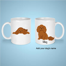 Load image into Gallery viewer, Cavalier King Charles Spaniel 11 oz mug personalized
