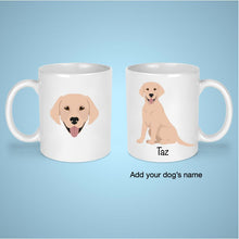 Load image into Gallery viewer, Labrador Retriever 11 oz mug personalized
