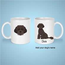 Load image into Gallery viewer, Portuguese Water Dog 11 oz mug personalized
